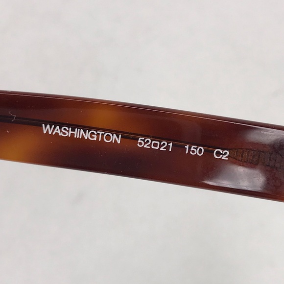 LAIBACH & YORK  Washington Frames 52-21 150 C2 Tortoise Acetate Slovenia - READ